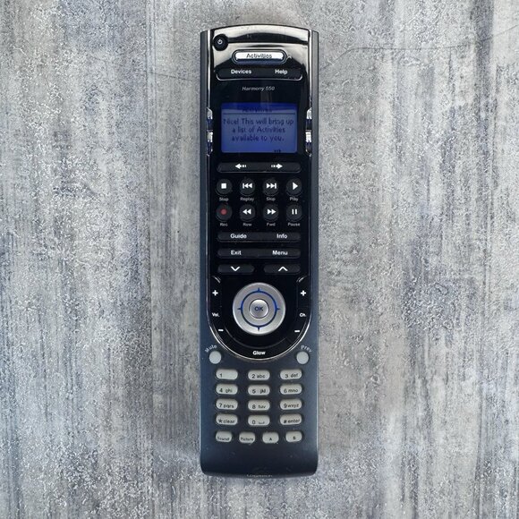 Logitech Harmony 550 Advanced Universal Remote, Control 15 Devices Tested - Picture 1 of 9
